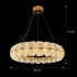 Lustra Cristal MAYON Supremo, 80x80cm, 3000K/4000K/6000K, 210W, Metal si Acrilic, Auriu [4]
