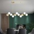Lustra cu bec moderna LOFT Pavilion, 11x G9, Auriu, Metal, Inaltime Reglabila [2]