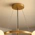 Lustra LOFT Chamber, 5x G9, Alb Auriu, Metal, Inaltime Reglabila, Modern [4]
