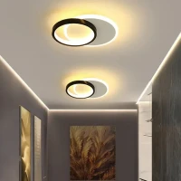 Aplica LED SMALON 26W, 2 Cercuri, lumina Rece/Calda/Neutra, Alb Negru Aplica LED SMALON 26W, 2 Cercuri, lumina Rece/Calda/Neutra, Alb Negru