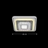 Lustra LED cu cristal MITA 39W, 20x20cm, Patrata, Lumina Rece/Calda/Neutra, Alb [4]