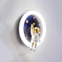Lustra LED ASTRONAUT cu telecomanda, 51W, lumina Rece/Calda/Neutra, Alb Albastru [4]