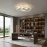 Lustra LED cu cristal ANASTASIA 39W, Diametru 30cm, lumina Rece/Calda/Neutra, Alb [2]