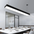 Lustra LED suspendata DARIN, 120cm, 23W, Inaltime Reglabila, Lumina Rece, Negru [4]
