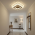 Lustra LED AGOL Petito, 29W, Dimensiune 20x20cm, Lumina Calda/Neutra/Rece, Auriu, Metal si Acril [2]