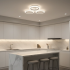 Lustra LED MARA 27W, 3 Cercuri, lumina Neutra, Alb [3]