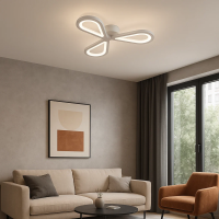 Lustra LED AURALIUS 18W, 3 Petale, lumina Neutra, 4000K, Alb Lustra LED AURALIUS 18W, 3 Petale, lumina Neutra, 4000K, Alb