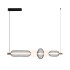 Lustra LED Suspendata LM551/5BK, 27W, Lumina 3000/4000/6000K, Negru, Inaltime Reglabila [2]