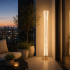Lampadar LED 40W Modern Augustinus 127Cm Luminca Calda/Neutra/Rece Auriu [3]