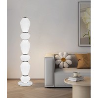 Lampadar LED cu telecomanda 82W Modern LP510/6BK 120Cm Negru