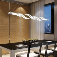 Lustra LED suspendata cu telecomanda WAVE 89W, Liniara, lumina Rece/Calda/Neutra, Dimabila, Alb, Inaltime Reglabila Lustra LED suspendata cu telecomanda WAVE 89W, Liniara, lumina Rece/Calda/Neutra, Dimabila, Alb, Inaltime Reglabila