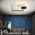Lustra LED cu telecomanda ANEMONA 71W, 3 Patrate, lumina Rece/Calda/Neutra, Dimabila, Negru [3]