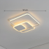 Lustra LED cu telecomanda ANEMONA 75W, 3 Patrate, lumina Rece/Calda/Neutra, Dimabila, Alb [4]