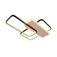 Lustra LED cu telecomanda CAROLINA 76W, 3 Elemente, lumina Rece/Calda/Neutra, Dimabila, Negru Lustra LED cu telecomanda CAROLINA 76W, 3 Elemente, lumina Rece/Calda/Neutra, Dimabila, Negru