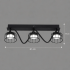 Lustra EPS, 3xG53, 61x15cm, Metal si Plastic, Negru [4]
