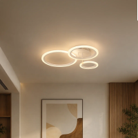 Lustra LED cu telecomanda BETTY 40W, 3 Cercuri, lumina Rece/Calda/Neutra, Dimabila, Alb, Metal si Acril Lustra LED cu telecomanda BETTY 40W, 3 Cercuri, lumina Rece/Calda/Neutra, Dimabila, Alb, Metal si Acril