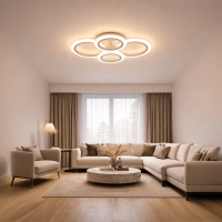 Lustra LED cu telecomanda BETTY 43W, 4 Cercuri, lumina Rece/Calda/Neutra, Dimabila, Alb Lustra LED cu telecomanda BETTY 43W, 4 Cercuri, lumina Rece/Calda/Neutra, Dimabila, Alb