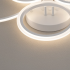 Lustra LED cu telecomanda BETTY 82W, 6 Cercuri, lumina Rece/Calda/Neutra, Dimabila, Alb [2]