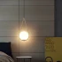 Lustra LOFT Haven, 1x E27, Alb Auriu, Metal, Inaltime Reglabila [2]