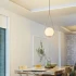 Lustra LOFT Haven, 1x E27, Alb Auriu, Metal, Inaltime Reglabila [4]