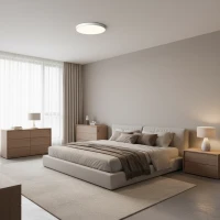 Plafoniera LED SOLIS 37cm 33W Lumina Rece Alb