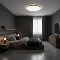 Plafoniera LED Hexagon 23 cm, 22W, 3000K / 4000K / 6000K, Alb, Metal si Acril