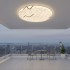 Plafoniera LED 23 cm, 22W, 3000K / 4000K / 6000K, Alb, Metal si Acril [2]