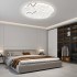 Plafoniera LED 35 cm, 31W, 3000K / 4000K / 6000K, Alb, Metal si Acril [3]
