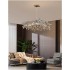 Candelabru Cristal NEXORA Eleganza, 10xE14, Diametru 50cm, Auriu Lucios, Inaltime Reglabila, Design Elegant [4]