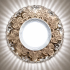 Spot LED ORBITA, 5W, Rotund, Lumina Rece/ Calda, Bronz Antichizat, Rasina si Sticla [4]