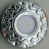 Spot LED ORBITA, 5W, Rotund, Lumina Rece + RGB, Alb, Rasina si Sticla [4]
