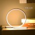 Veioza LED 21W, Lumina Rece/Calda/Neutra, Metal si Acril, Negru [2]