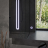 Oglinda LED cu Dulap PLANO 80x70 cm Alb Senzor Touch si Depozitare [4]