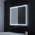 Oglinda LED Rectangulara, 80x60cm, FRAME Basic Touch [3]