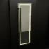 Oglinda LED Rectangulara, 45x140cm, Giulia Senzor Radar Marcello, Sistem Dezaburire, Ceas & Termometru, Dimabila, Dressing Couture [3]