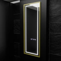 Oglinda LED Rectangulara, 45x140cm, Elena Senzor Radar Marcello, Sistem Dezaburire, Ceas & Termometru, Dimabila, Dressing Couture Oglinda LED Rectangulara, 45x140cm, Elena Senzor Radar Marcello, Sistem Dezaburire, Ceas & Termometru, Dimabila, Dressing Couture