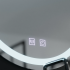 Oglinda LED Rotunda, 70cm, Lucea Touch, Sistem Dezaburire, Dimabila [2]