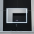 Oglinda LED Rectangulara, 70x50cm, RADIANTE Touch , Sistem Dezaburire, Dimabila [3]