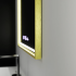 Oglinda LED RAYNA Touch, 60x80 cm, functie Dezaburire, Rama Auriu Brushed [4]