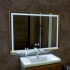 Oglinda LED Touch Kariri, 80x60 cm, functie Dezaburire, Rama Gold Rose Brushed [4]
