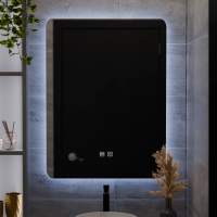 Oglinda LED Touch Alexandra,Sistem Dezaburire 45X60cm Oglinda LED Touch Alexandra,Sistem Dezaburire 45X60cm