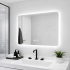 Oglinda LED Dreptunghiulara ARTEA Touch, 80X60cm, Sistem Dezaburire, Dimabila, Lumina Race 6000K [3]