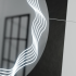 Oglinda LED Rotunda 60cm, Flusso Touch, Sistem Dezaburire, Dimabila [2]