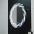 Oglinda LED Rotunda 60cm, Flusso Touch, Sistem Dezaburire, Dimabila [3]