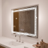 Oglinda LED Rectangulara 80x60 Touch Volta Sistem Dezaburire [4]