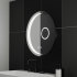 Oglinda LED Rotunda, 60cm, Orbis Touch, Sistem Dezaburire,Dimabila [3]