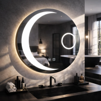 Oglinda LED Rotunda, 80cm, Orbis Touch, Sistem Dezaburire, Dimabila, E31S/80X80 Oglinda LED Rotunda, 80cm, Orbis Touch, Sistem Dezaburire, Dimabila, E31S/80X80