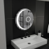 Oglinda LED Rotunda, 80cm, Orbis Touch, Sistem Dezaburire, Dimabila, E31S/80X80 [4]