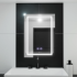 Oglinda LED Rectangulara, 50x70cm, KOVEN Touch, Sistem Dezaburire,Dimabila [3]
