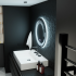 Oglinda LED Rotunda 70cm Lira Verita Touch Sistem Dezaburire Dimabila [3]